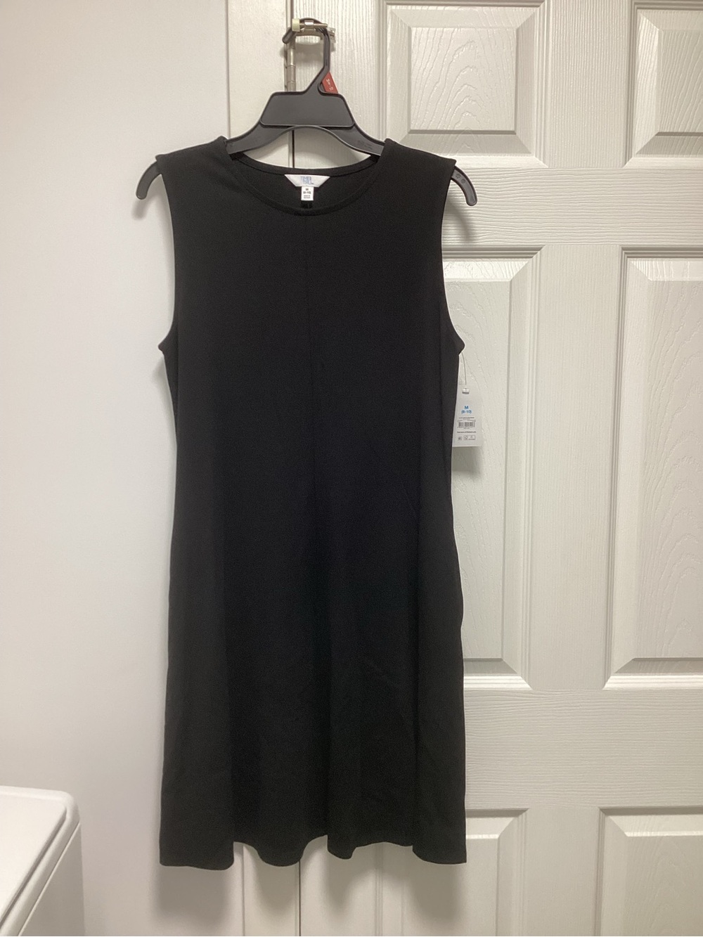 Lovely Black Sleeveless Dress - Size M